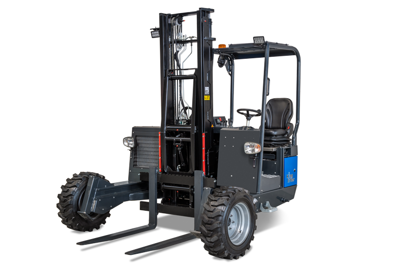 Terberg Kinglifter introduces truck-mounted forklift with 38 hp engine