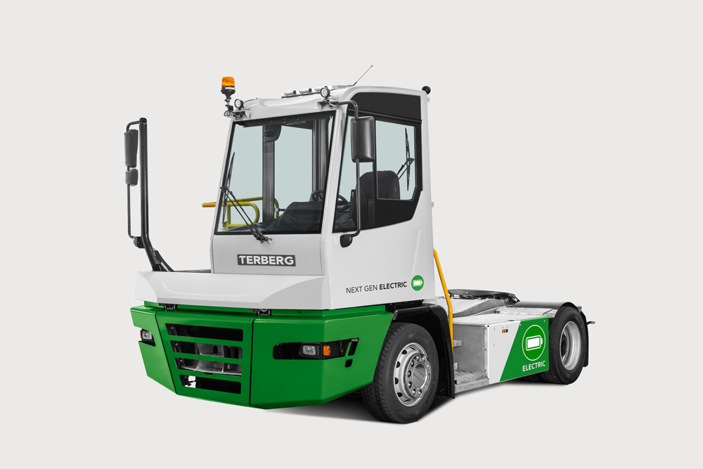 Terberg introduces new generation  fully electric terminal tractors